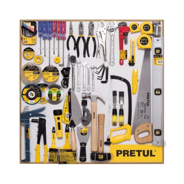 Exhibidor Pretul 80x80 cm 1 tablero 55914