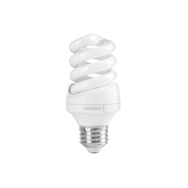 Lámpara espiral T3 11 W luz de día en blíster Volteck 46847