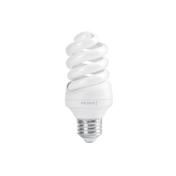Lámpara espiral T3 13 W luz de día en blíster Volteck 46848