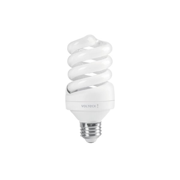 Lámpara espiral T4 15 W luz de día en blíster Volteck 48212
