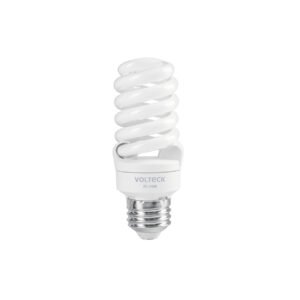 Lámpara espiral mini T2 15 W luz de día en blíster Volteck 48204