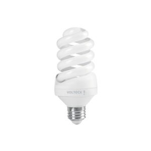 Lámpara espiral T4 20 W luz de día en blíster Volteck 48213