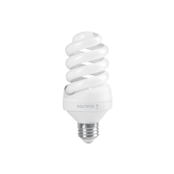 Lámpara espiral T4 20 W luz de día en blíster Volteck 48213