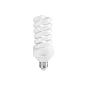 F-28E.jpg Lámpara espiral T4 28 W luz de día en blíster Volteck 46827