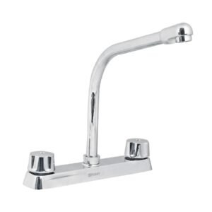 Mezcladora 8 fregadero cromo cuello cobracompresiónBASIC 45614