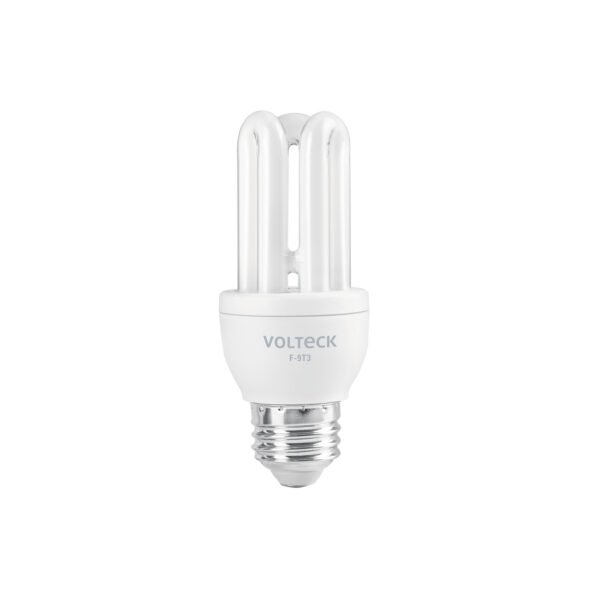 Lámpara triple T3 9 W luz de día en blíster Volteck 46843