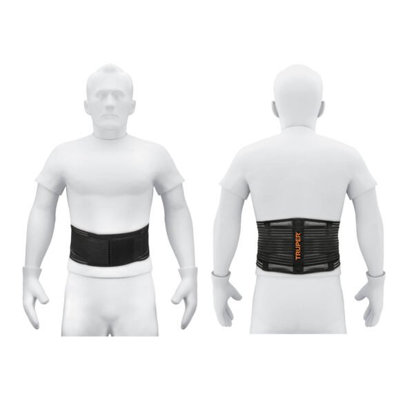 Faja lumbar tipo cinturón de malla transpirable M Truper 11961