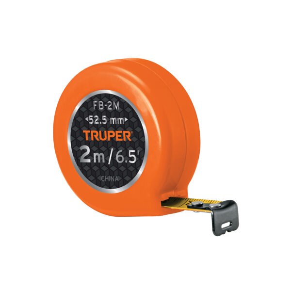 Flexómetro de bolsillo 2 m cinta 13 mm TRUPER 103090