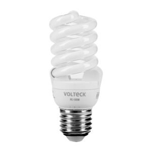 Lámpara espiral mini T2 13 W luz cálida en blíster Volteck 48505