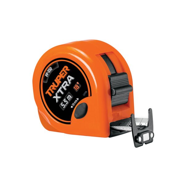 FlexÃ³metro XTRA 55 m cinta extra ancha 28 mm Truper 15385