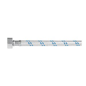 Manguera lavabo/fregadero aluminio 1/2 x 1/2 55 cm 49121