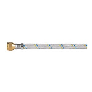 Manguera para gas aluminio 3/8 x 3/8 100 cm Foset 49138