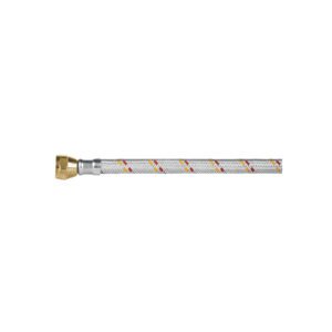 Manguera para gas aluminio 3/8 100 cm Foset Basic 24061