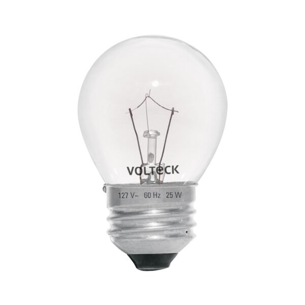 Foco incandescente 25W para horno/refrigerador transparente 49384