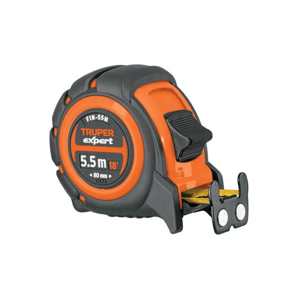 FlexÃ³metro industrial contra impactos 55 m cinta 25 mm 12695