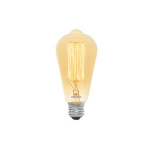 FIV-40E.jpg Lámpara incandescente vintage 40 W tipo Edison Volteck 47104