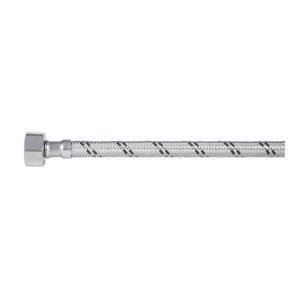 Manguera lavabo/fregadero acero inox 1/2 x 1/2 40 cm 49179