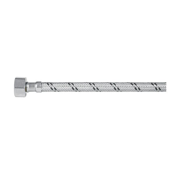 Manguera lavabo/fregadero acero inox 1/2 x 1/2 40 cm 49179