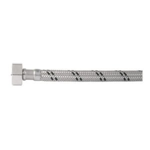 Manguera para monomando acero inox 1/2 x 3/8 UNF 55cm 49202