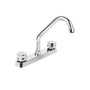 Mezcladora 8 fregadero ABS cuello corto hexagonal BASIC 49289