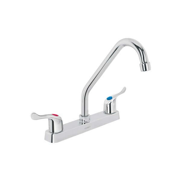 Mezcladora 8 fregadero ABS cuello largo palanca BASIC 45515
