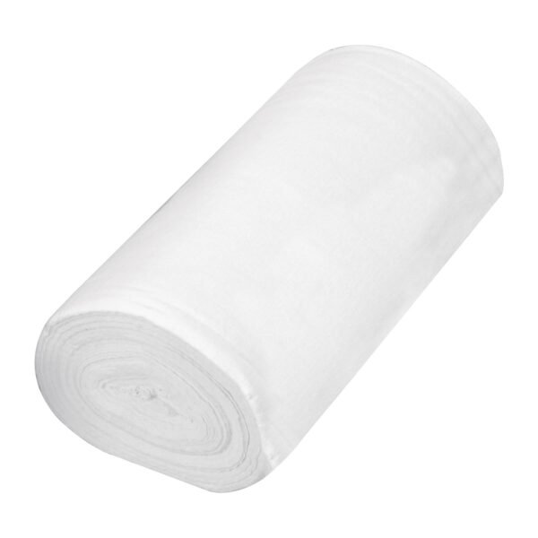 Rollo de 50 m de franela blanca de algodón KLINTEK 57004