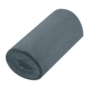 FRA-50G.jpg Rollo de 50 m de franela gris de algodón KLINTEK 57003