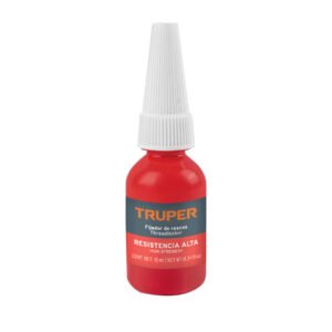 Fijador de roscas permanente 10 ml rojo Truper 103230