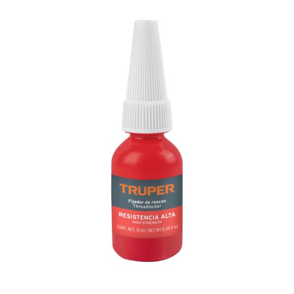 Fijador de roscas permanente 10 ml rojo Truper 103230