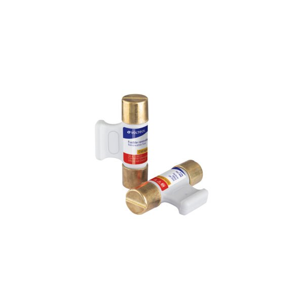 Blíster con 2 fusibles 30A con agarradera Volteck 47294