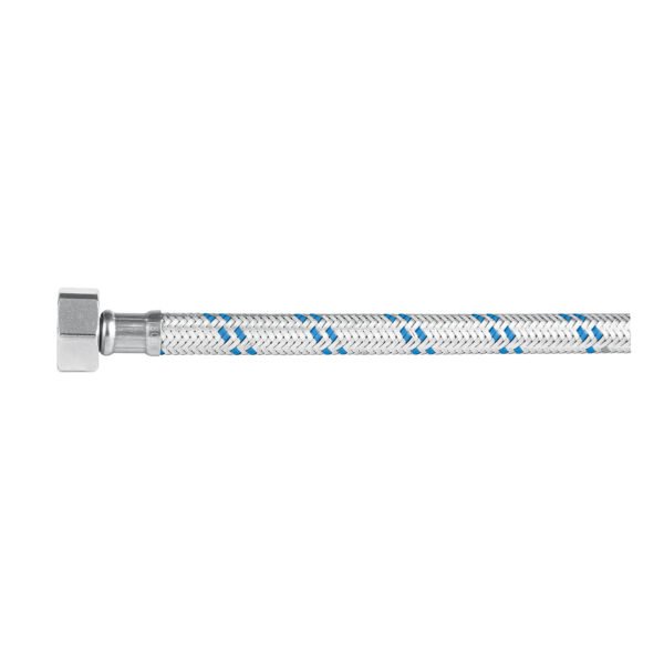Manguera p/WC aluminio 1/2 x 7/8 35 cm Foset 49125