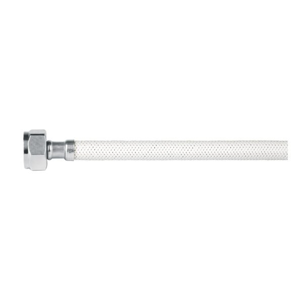 Manguera p/WC vinilo blanco 1/2 x 7/8 35 cm 45310