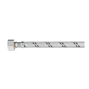 FWC-35X.jpg Manguera p/WC acero inox 1/2x7/8 35 cm 49177