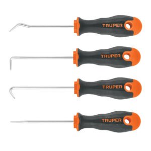 Juego de 4 puntas y ganchos multiusos Truper 14210