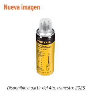 GAS-125.jpg Lata de gas butano para encendedor 125 g PRETUL 25131