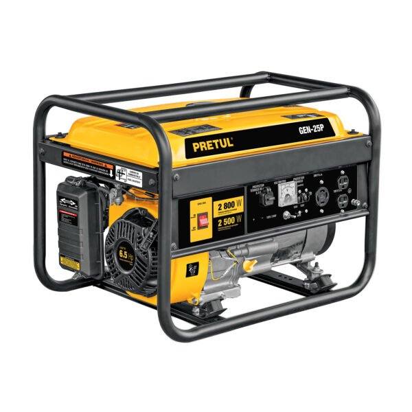Generador portátil 2.5 kW motor a gasolina PRETUL 26034