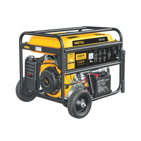 Generador portátil 5.5 kW motor a gasolina PRETUL 26035