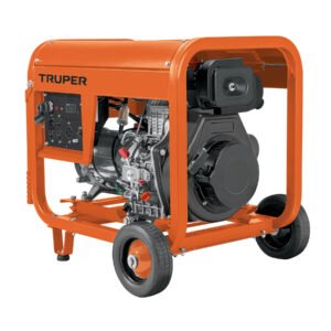 GEN-60D.jpg Generador portátil 6 kW motor a diesel TRUPER 103959