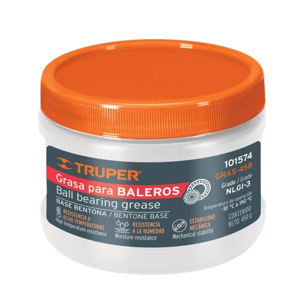 Grasa automotriz base bentona 450 g Truper 101574