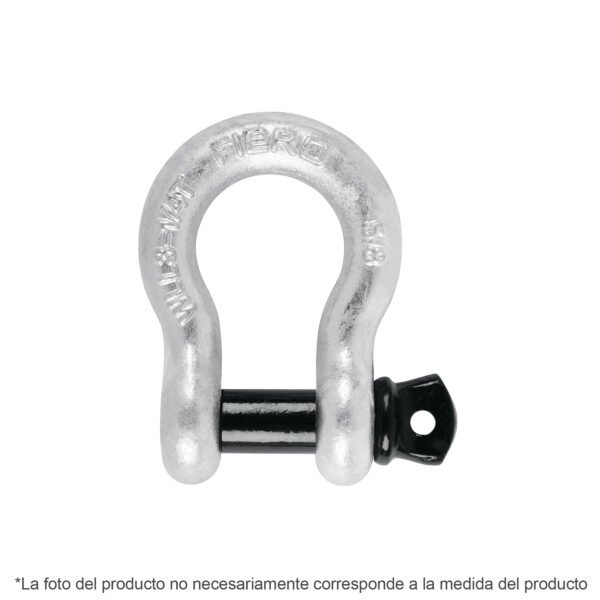 Grillete de acero forjado 3/16 Fiero 44966