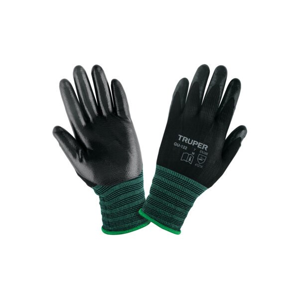 Guantes de nylon recubiertos de nitrilo M TRUPER 13294