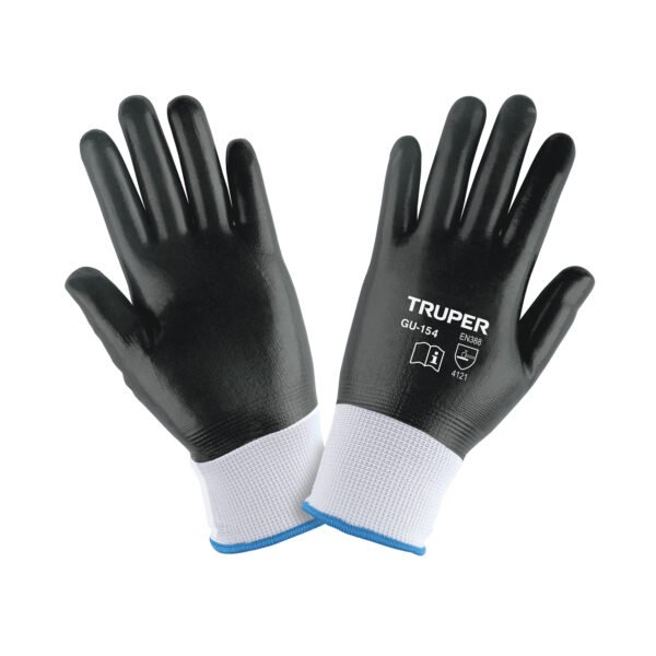 Guantes de poliéster con recubrimiento de nitrilo XG Truper 103826