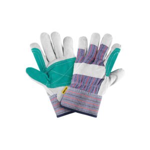 GU-215P.jpg Guantes de carnaza y loneta con refuerzo unitalla PRETUL 29977