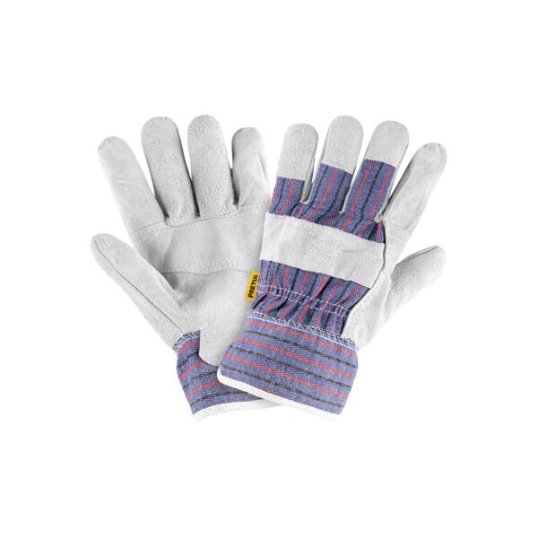 Guantes de carnaza y loneta unitalla PRETUL 29976