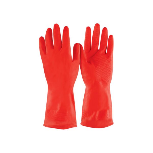 Guantes de látex para limpieza rojos XCH Pretul 29946