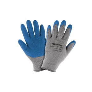 Guantes de poliéster recubiertos de latex M TRUPER 15266