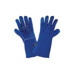 Guantes para soldador reforzados azules TRUPER 15246