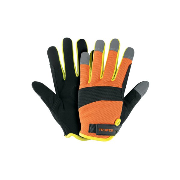 Guantes para mecánico alta visibilidad TRUPER 10849