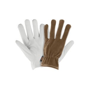 Guantes de piel de cabra con dorso de carnaza TRUPER 14288