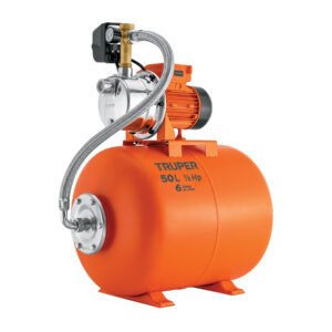 Equipo hidroneumático 50L bomba Jet inox. 1/2 HP TRUPER 12254